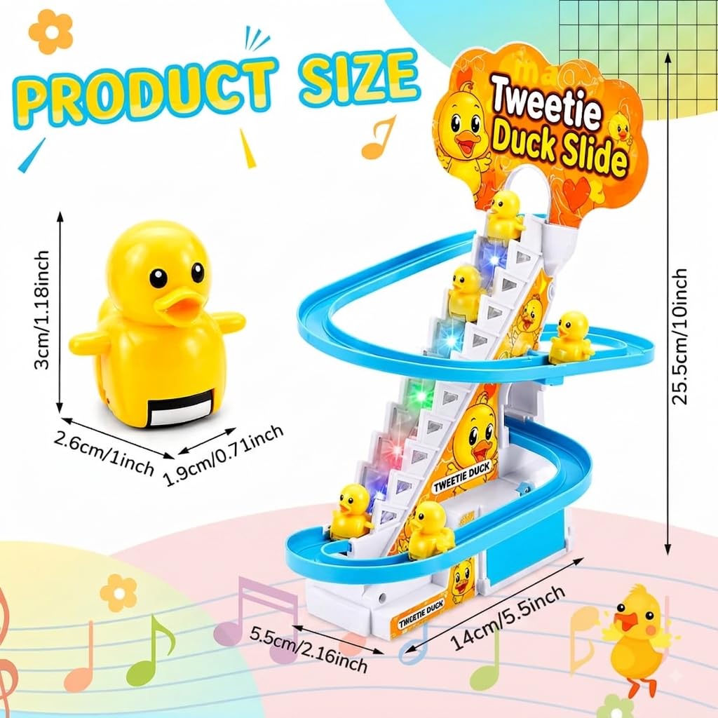 KIDSCART QuackSteps™ — Musical Duck Stair Climber